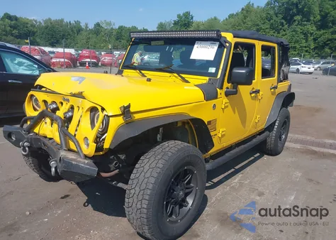2015 Jeep Wrangler Unlimited Sport from USA, damaged, VIN 1C4HJWDG7FL648663